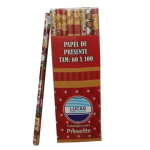 Papel em rolinhos Natal (70 UNI)